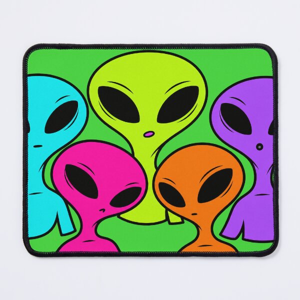 Item preview, Colourful Alien Crew designed and sold by HoloInverse.