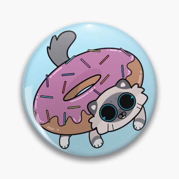 Item preview, donut kitty ragdoll ver designed and sold by sadfacestickers.