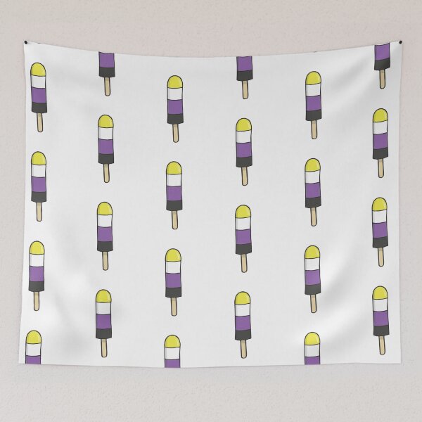 Item preview, Nonbinary Ice Pop designed and sold by LimeJorts.
