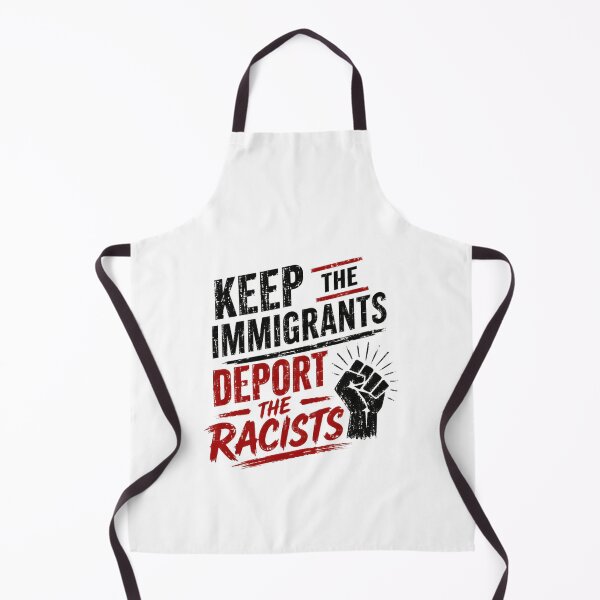 Item preview, Keep The Immigrants Deport The Racists Anti Racism Advocate designed and sold by HumansStuck12.