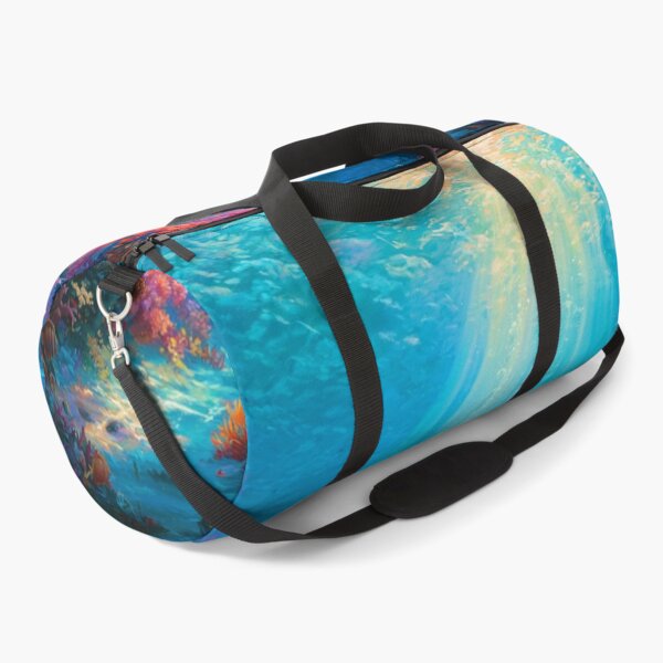 Item preview, A beautiful Mermaid swimming among colourful coral reefs surrounded by tropical fish and shafts of sunlight filtering through crystal-clear water, Fantasy & Mythological Creatures designed and sold by CDC40.