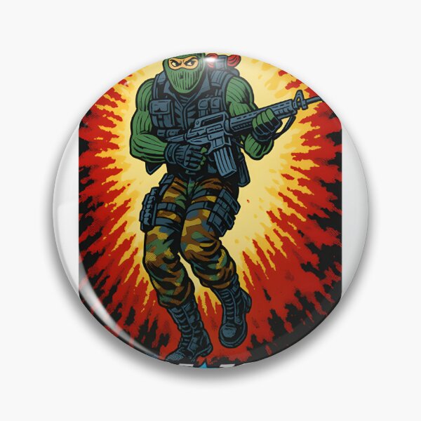Item preview, Gi Joe Beach Head Retro Action Figure Art | Best Gift designed and sold by World-services.