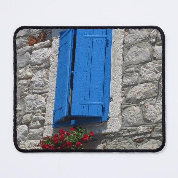 Item preview, Blue Shutters, Red Petunias designed and sold by wiggyofipswich.