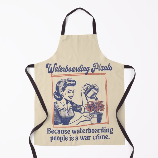 Item preview, Waterboarding Plants Because Waterboarding People is a War Crime designed and sold by Studio Bankai.