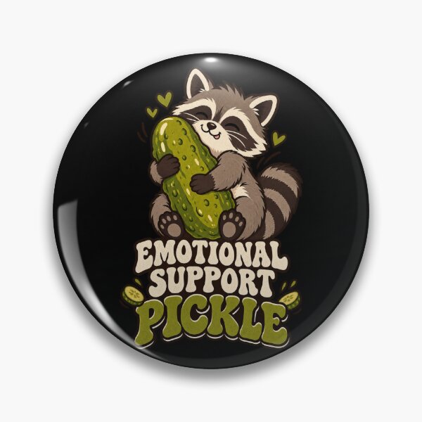 Item preview, Emotional support Pickle  designed and sold by HiPatti.