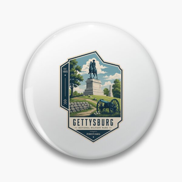Item preview, Gettysburg National Military Park Pennsylvania Est. 1895 Civil War History designed and sold by Star3NowForMe.
