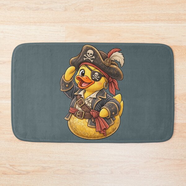 Item preview, Rubber Duck Pirate – Vintage Edition designed and sold by BROHLine Studio.