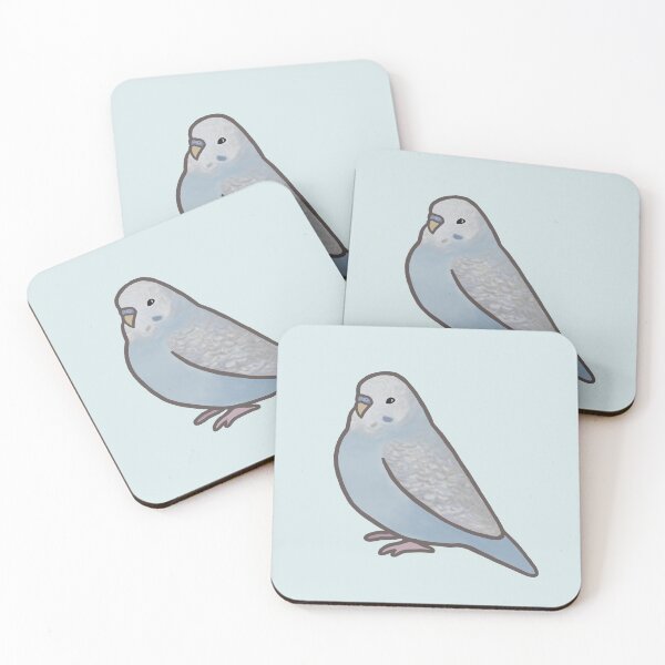 Item preview, budgie - dreamy birds collection designed and sold by flyindreams.