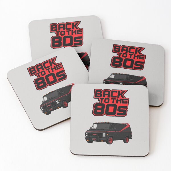 Item preview, Back To The 80s-Red and Black designed and sold by Snapdragon Designs.