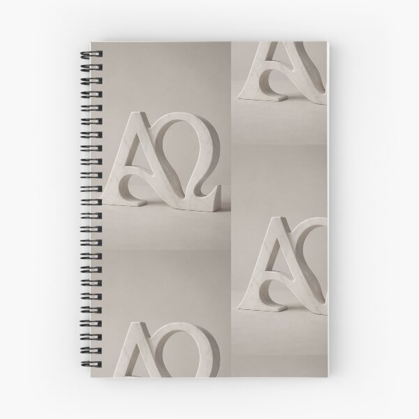 Item preview, Minimalist Alpha Omega Christian Greek Monogram Art designed and sold by Ink-verse-.