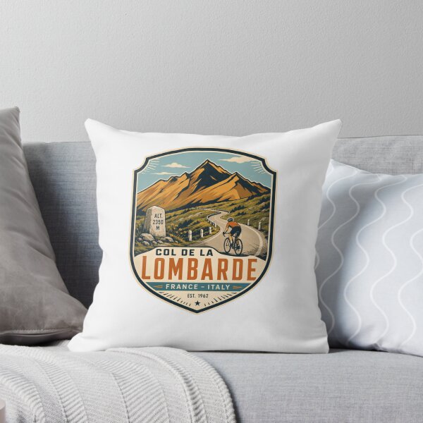 Item preview, Col De La Lombarde Alt 2350 M France Italy Est 1962 Road Cycling Mountain Pass Cyclist designed and sold by Star3NowForMe.