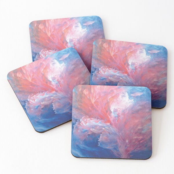 Item preview, Abstract work in pink, blue and white designed and sold by Photopat.