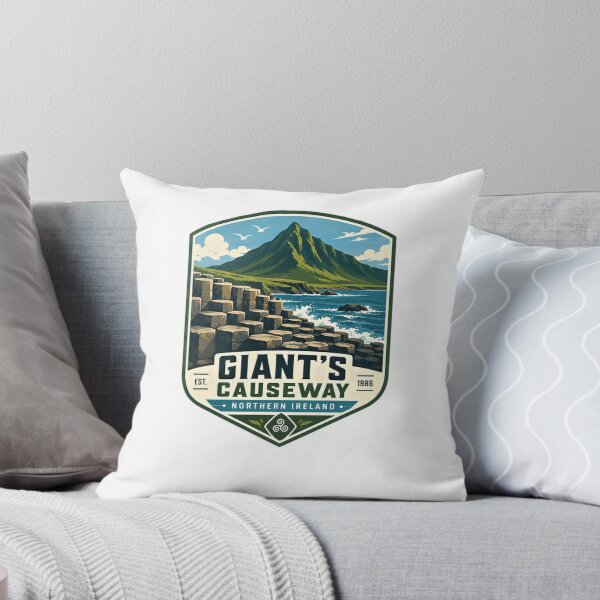 Item preview, Giant's Causeway Est. 1986 Northern Ireland Travel Landmark designed and sold by Star3NowForMe.