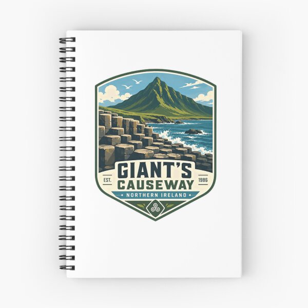 Item preview, Giant's Causeway Est. 1986 Northern Ireland Travel Landmark designed and sold by Star3NowForMe.