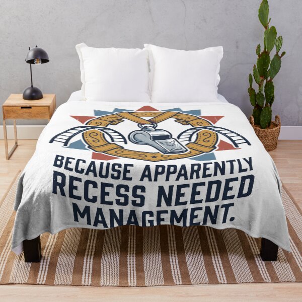 Item preview, Because Apparently Recess Needed Management designed and sold by bihtti.