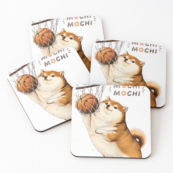 Item preview, Mochi Mochi Shiba Dunk designed and sold by INITIAL SHIBA.