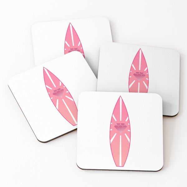 Item preview, Red Diamond Surfboard Geometric Design designed and sold by johnwattsmram.