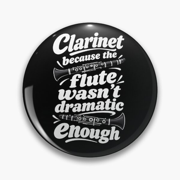 Item preview, Clarinet because the flute wasn't dramatic enough designed and sold by Konvero.