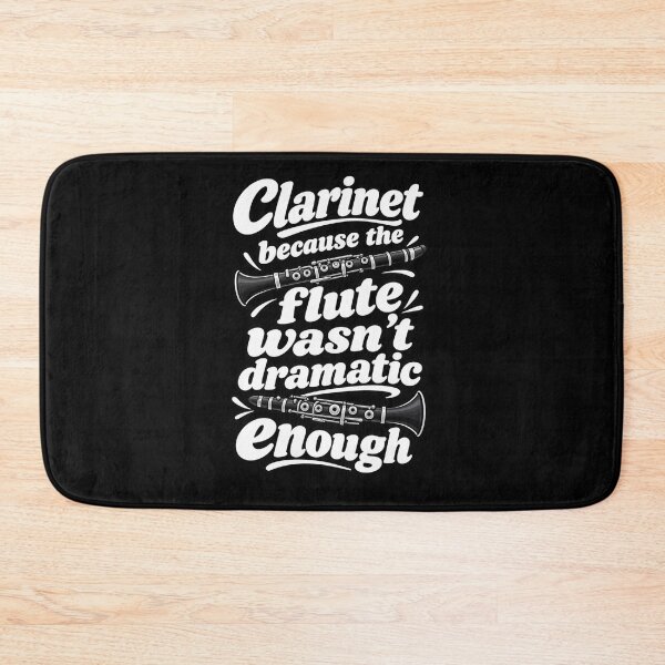 Item preview, Clarinet because the flute wasn't dramatic enough designed and sold by Konvero.