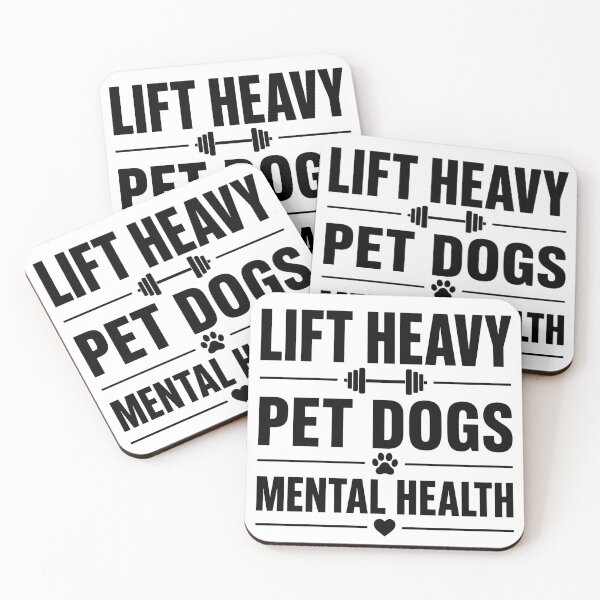 Item preview, Lift Heavy Pet Dogs – Fitness & Dogs designed and sold by Noventra112.
