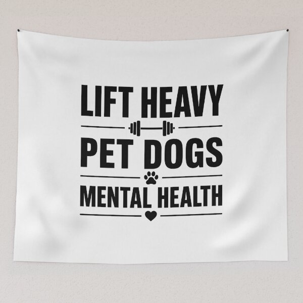 Item preview, Lift Heavy Pet Dogs – Fitness & Dogs designed and sold by Noventra112.