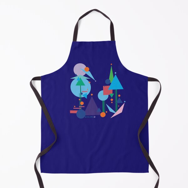 Item preview, Geometric blue Village designed and sold by LILY*.