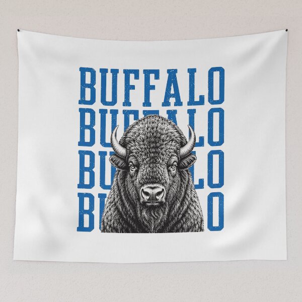 Item preview, Bison Head Distressed Retro Graphic designed and sold by Centano94.