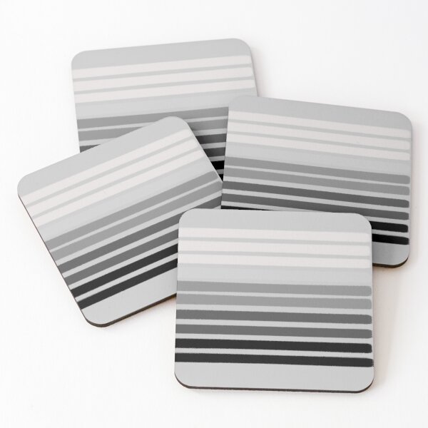 Item preview, Modern Minimalist Horizontal Stripe Pattern - Geometric Monochrome Lines designed and sold by LittleHappiness by Kamollak .