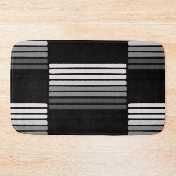 Item preview, Modern Minimalist Horizontal Stripe Pattern - Geometric Monochrome Lines designed and sold by LittleHappiness by Kamollak .