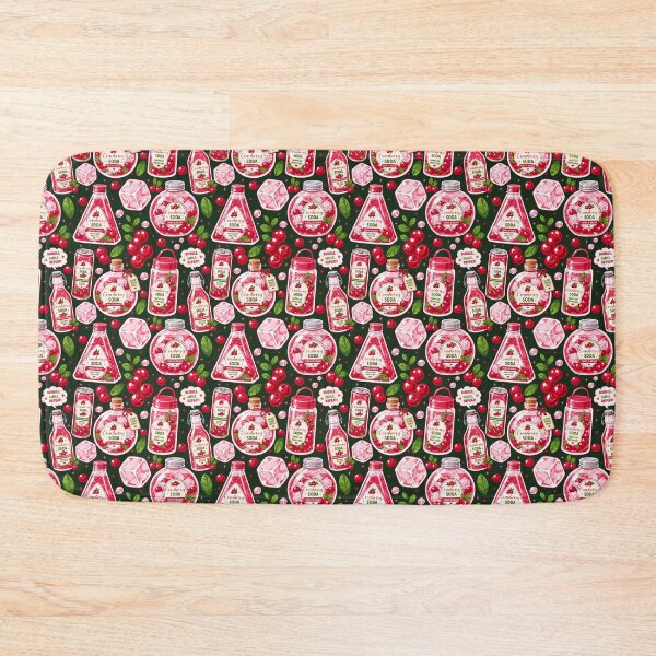 Item preview, Cute Cranberry Soda Seamless designed and sold by KJackArtwork.