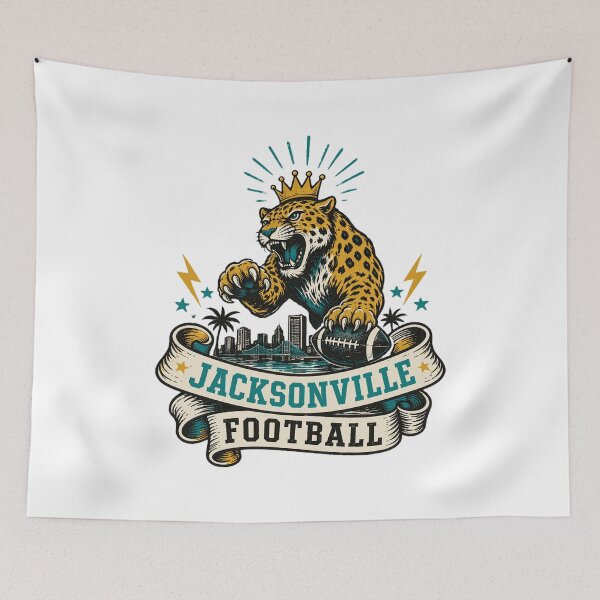 Item preview, Jacksonville Football Jaguar Crown Retro Shirt designed and sold by yirwin095.