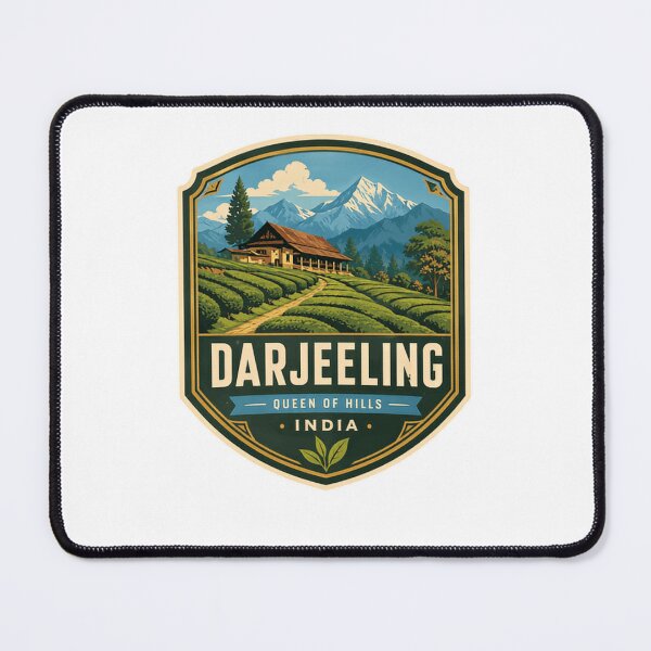 Item preview, Darjeeling Queen Of Hills India Travel Souvenir designed and sold by Star3NowForMe.
