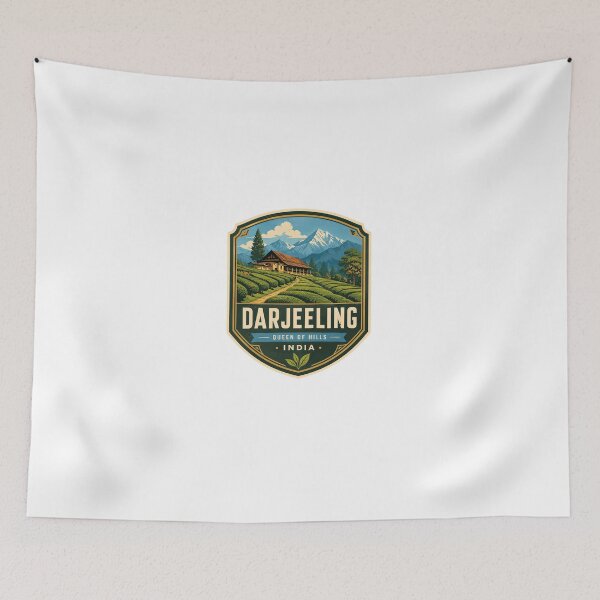 Item preview, Darjeeling Queen Of Hills India Travel Souvenir designed and sold by Star3NowForMe.