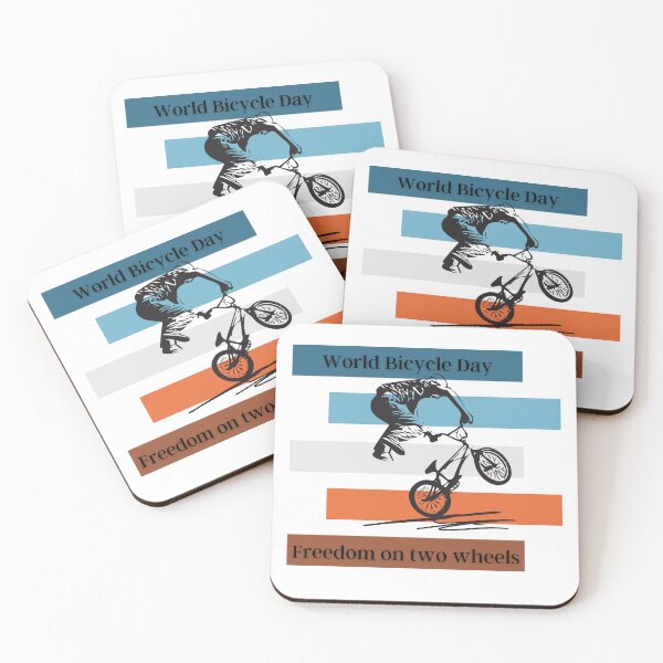 Item preview, world bicycle day designed and sold by timiparkerart.