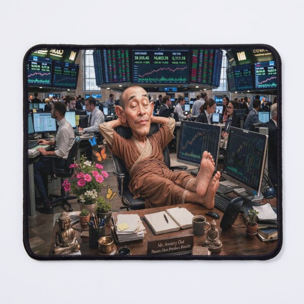 Item preview, Business Motivation as a Day Trader in Office designed and sold by The Brother Wu Collection.