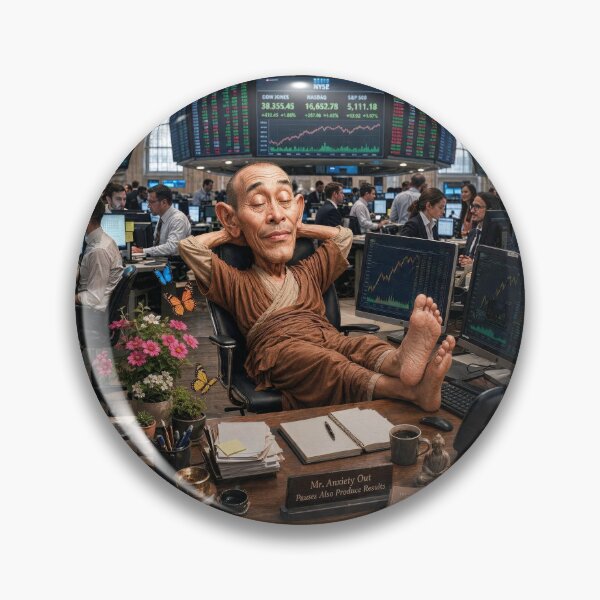Item preview, Business Motivation as a Day Trader in Office designed and sold by The Brother Wu Collection.