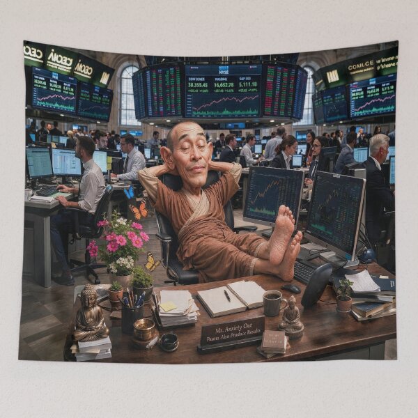 Item preview, Business Motivation as a Day Trader in Office designed and sold by The Brother Wu Collection.