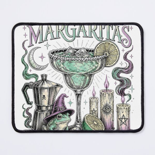Item preview, Midnight Margaritas Witchy Moonlight Cocktail Art designed and sold by otaku.edwardj.