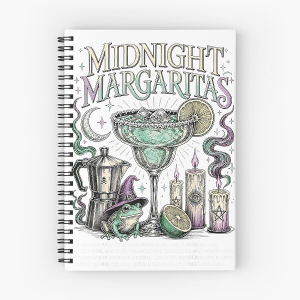 Item preview, Midnight Margaritas Witchy Moonlight Cocktail Art designed and sold by otaku.edwardj.