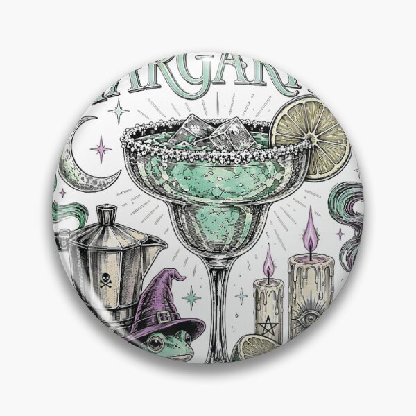 Item preview, Midnight Margaritas Witchy Moonlight Cocktail Art designed and sold by otaku.edwardj.