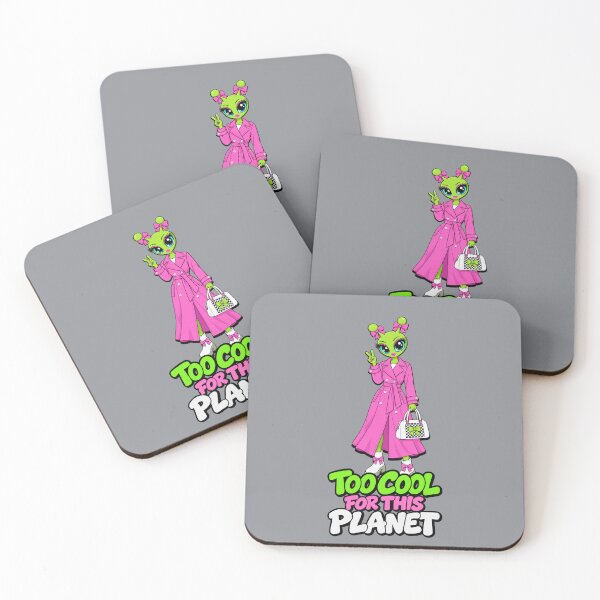 Item preview, Too Cool for This Planet – Alien Fashion Girl designed and sold by Aimetoi.