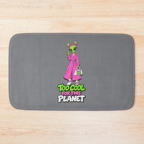 Item preview, Too Cool for This Planet – Alien Fashion Girl designed and sold by Aimetoi.