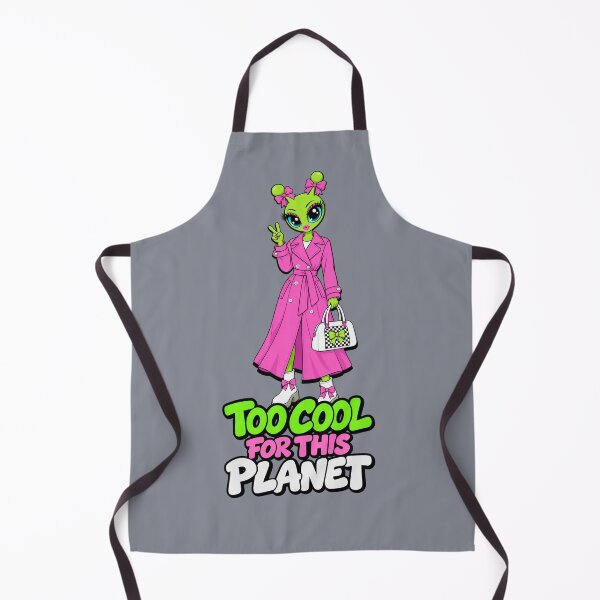 Item preview, Too Cool for This Planet – Alien Fashion Girl designed and sold by Aimetoi.