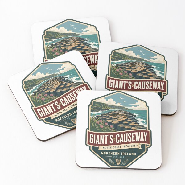 Item preview, Giant's Causeway North Coast Treasure Northern Ireland Travel Souvenir designed and sold by Star3NowForMe.