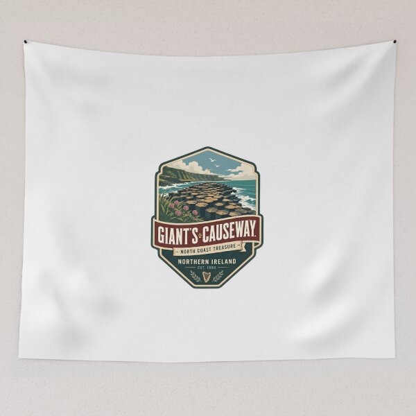 Item preview, Giant's Causeway North Coast Treasure Northern Ireland Travel Souvenir designed and sold by Star3NowForMe.