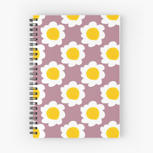 Aperçu de l'œuvre Danish Pastel Lilac Daisy Mid Century Retro Pattern créée et vendue par CaramelCo.