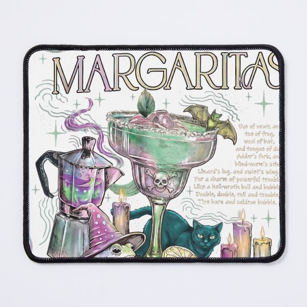Item preview, Midnight Margaritas Witchy Cocktail Halloween Art designed and sold by otaku.edwardj.