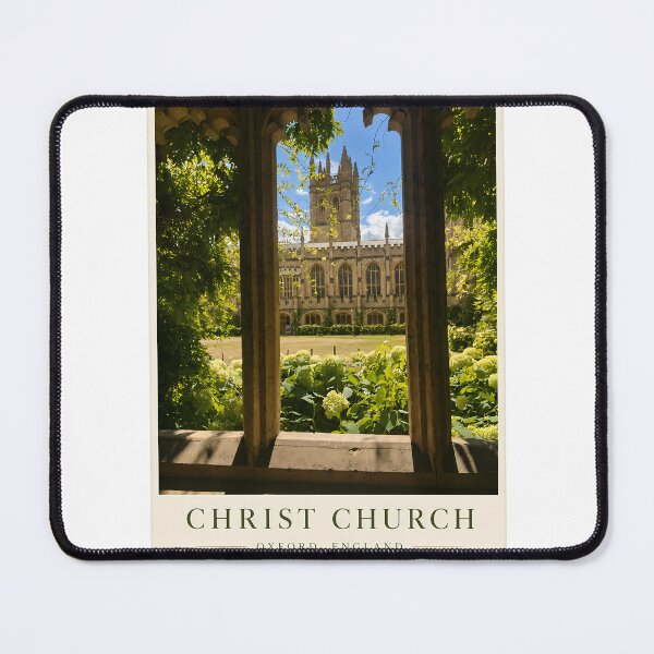 Item preview, Christ Church Oxford Poster – Historic Oxford University Architecture, England designed and sold by Wandered North.