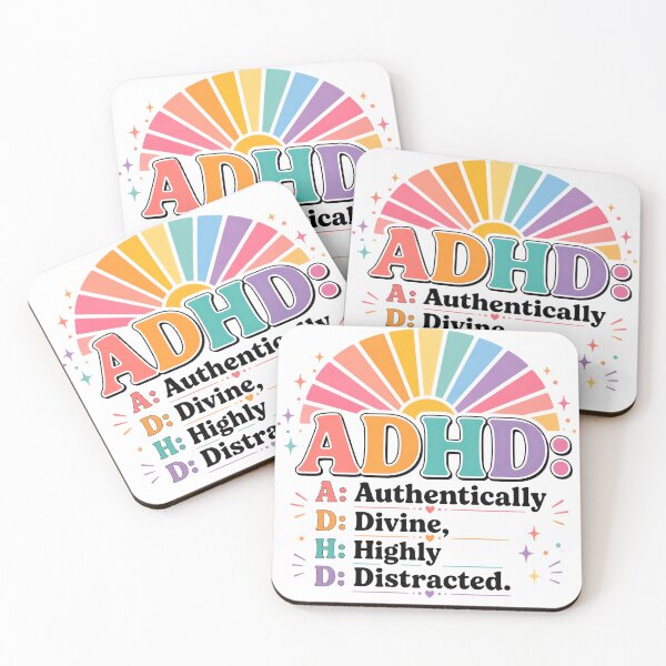 Item preview, ADHD – Authentically Divine Highly Distracted designed and sold by Noventra112.