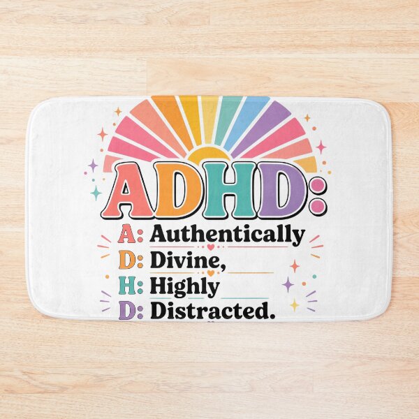 Item preview, ADHD – Authentically Divine Highly Distracted designed and sold by Noventra112.